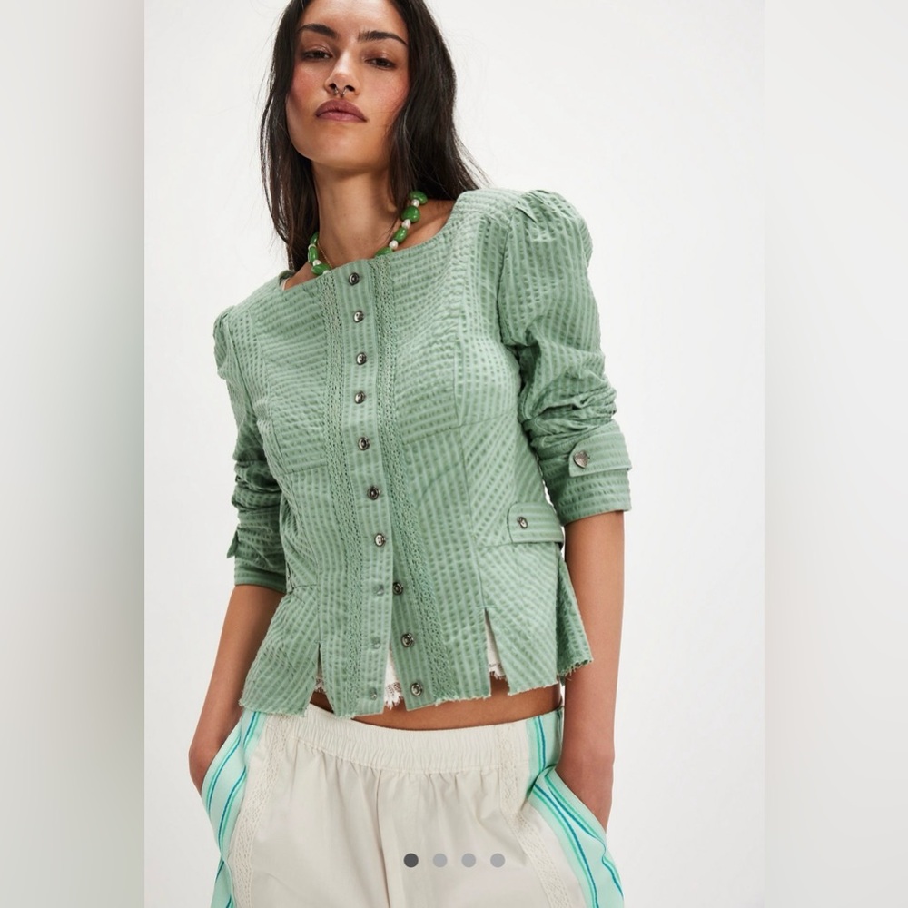 NWT FREE PEOPLE DARCY JACKET